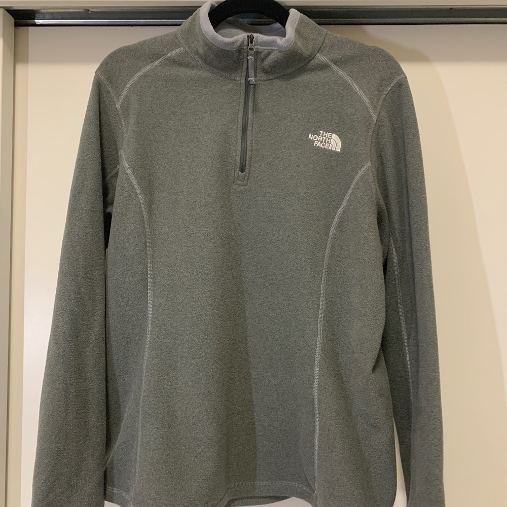 North Face quarter zip fleece